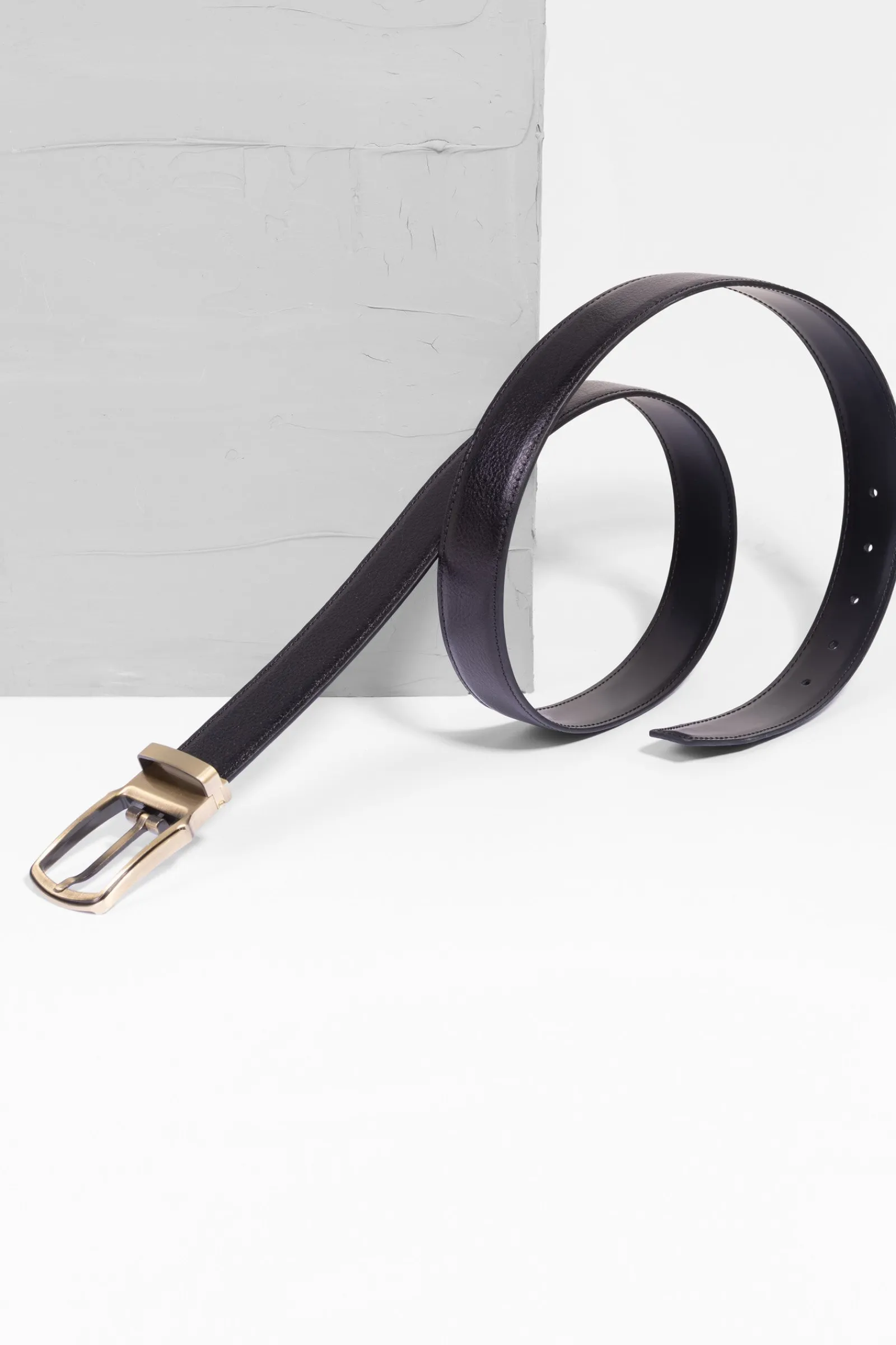 Hexagona Belt<Adjustable belt - Leather