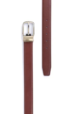Hexagona Belt<Adjustable belt - Leather