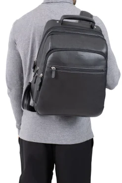 Hexagona Backpack<Backpack - 13" & A4 - Leather