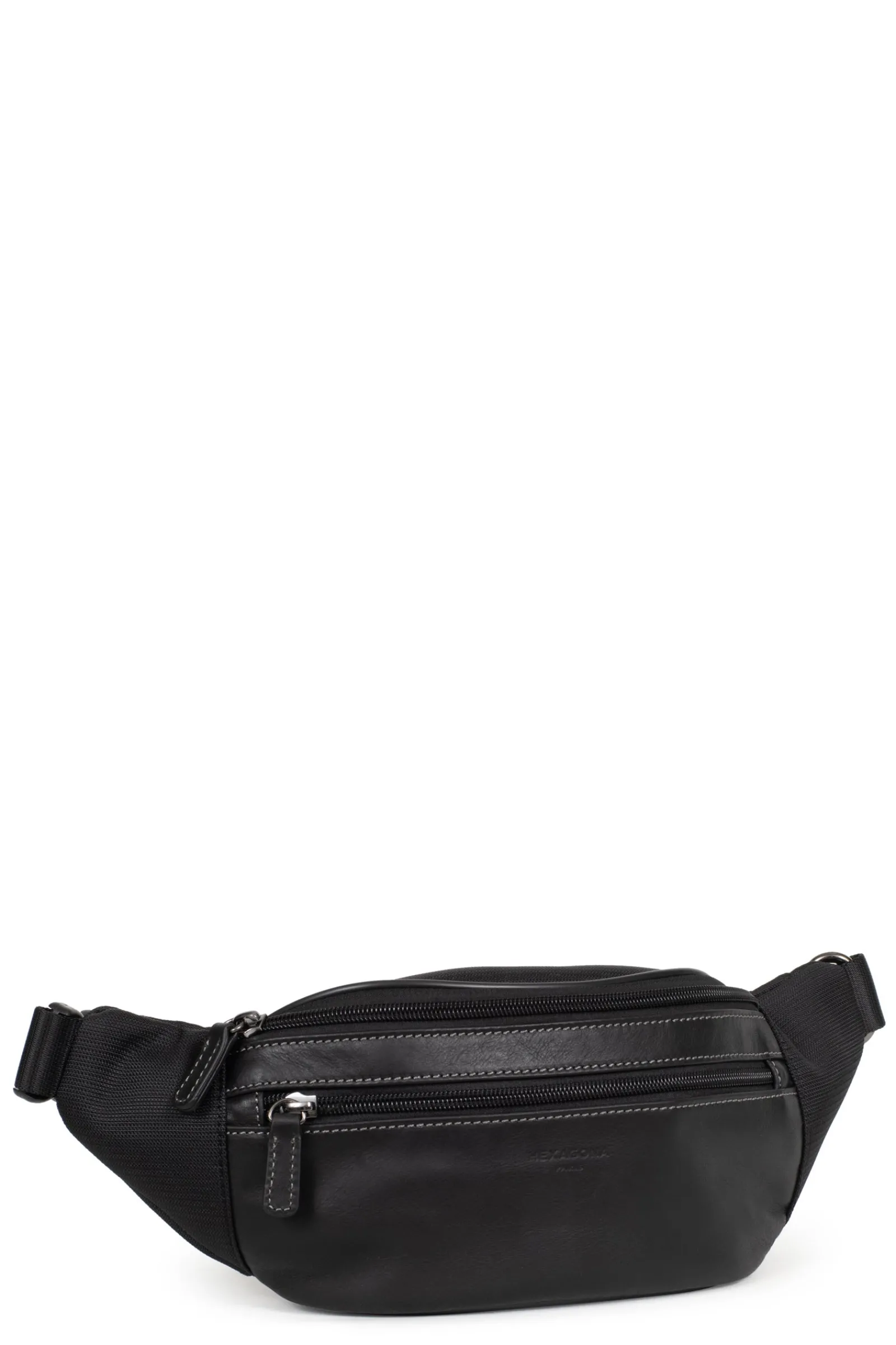 Hexagona Shoulder Bag & Belt Bag<Banana bag