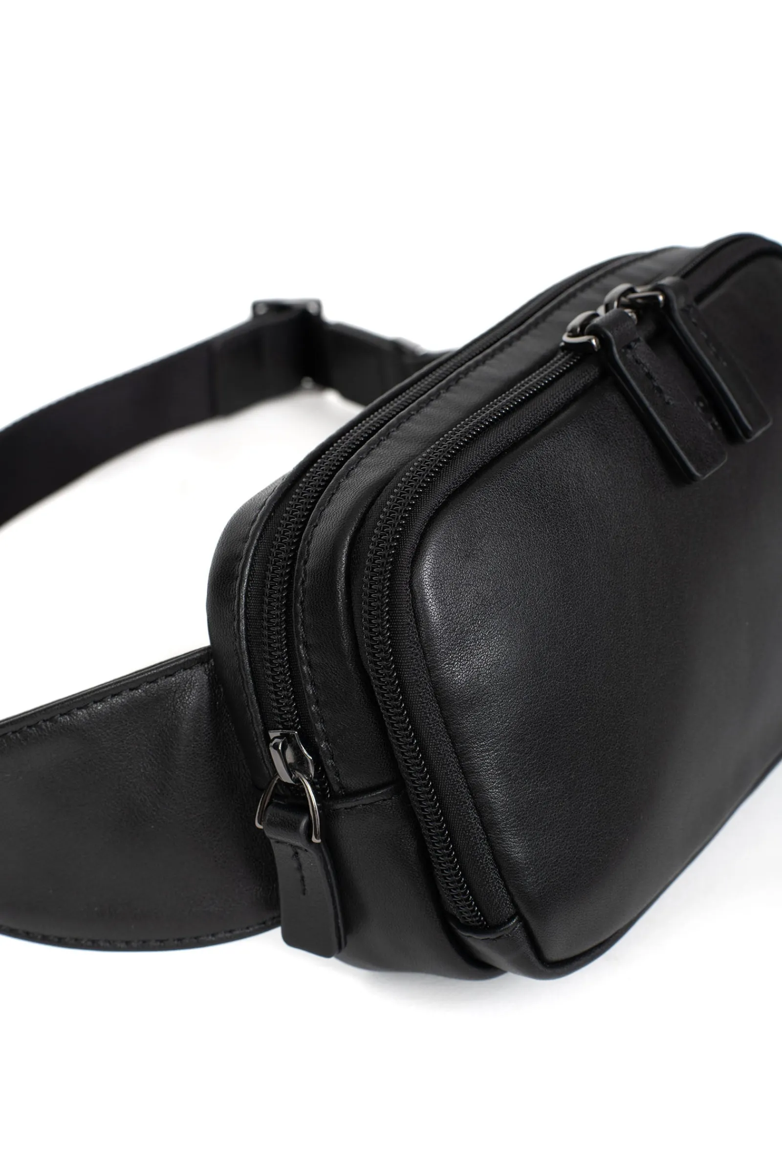 Hexagona Shoulder Bag & Belt Bag<Belt bag - Leather