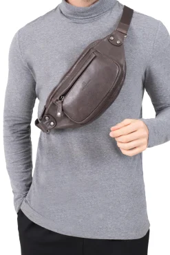Hexagona Shoulder Bag & Belt Bag<Belt bag - Leather