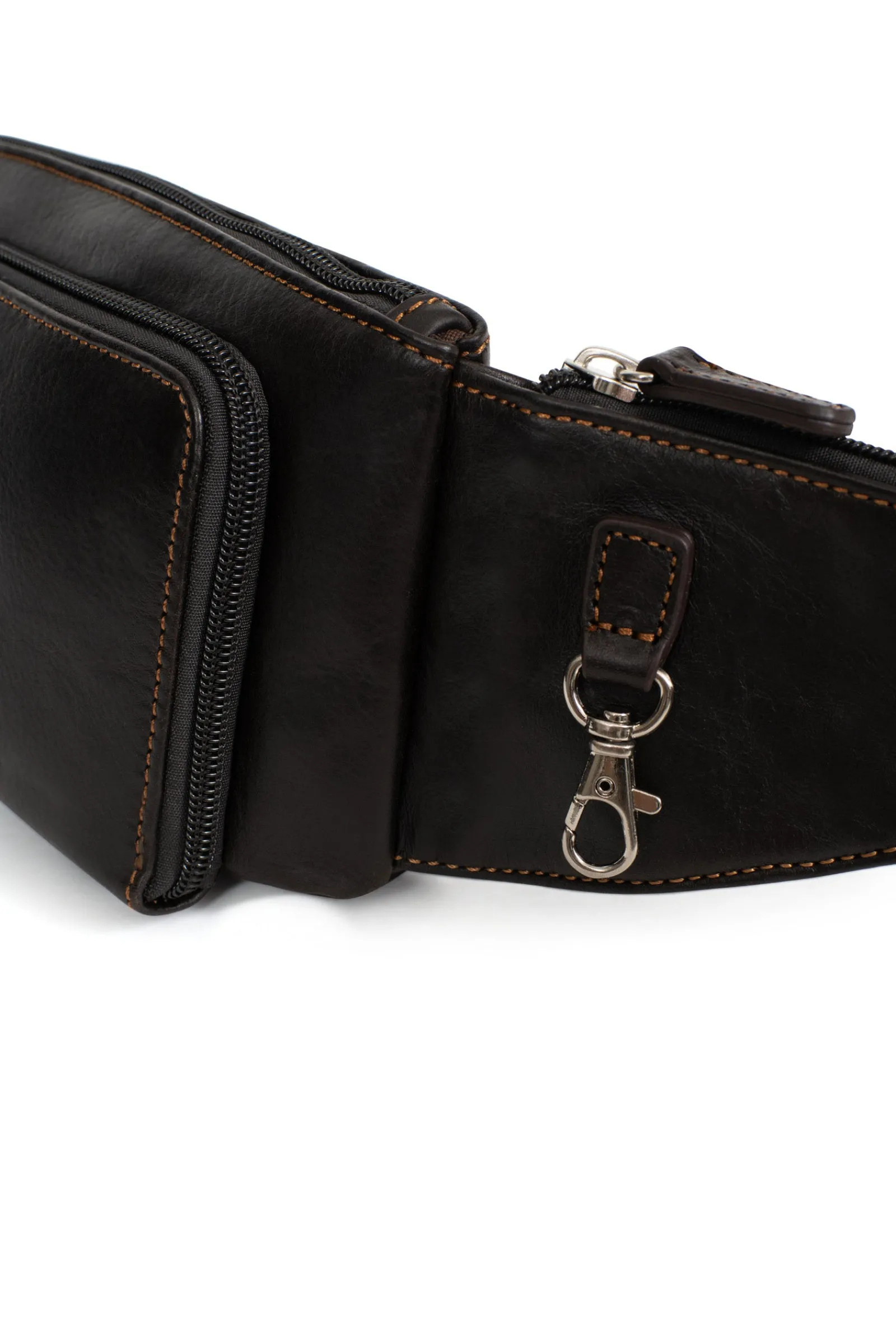 Hexagona Shoulder Bag & Belt Bag<Belt bag - Leather