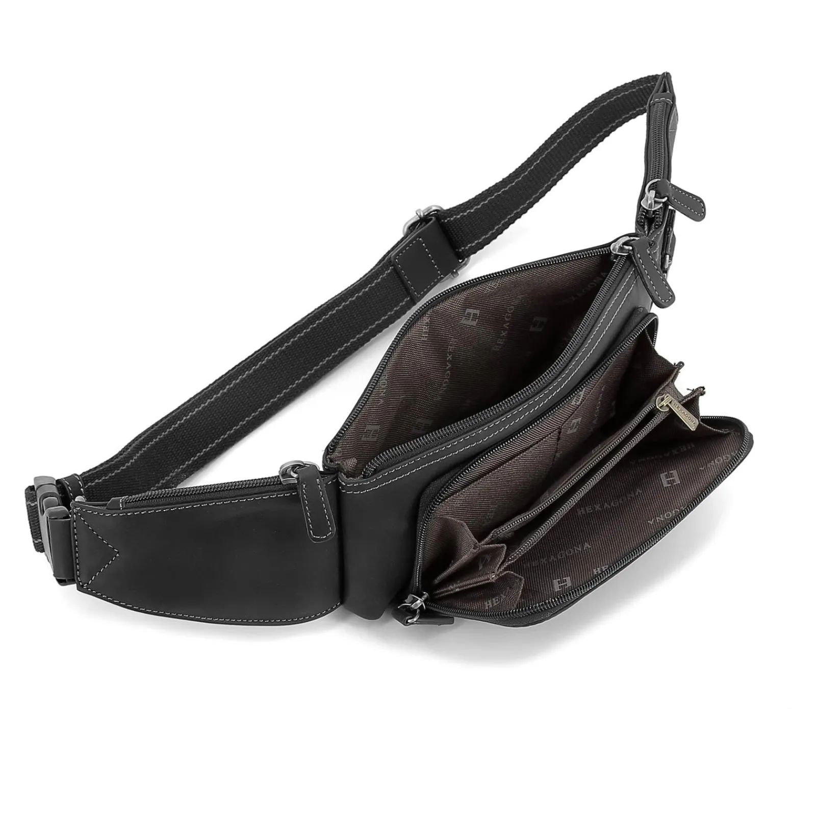 Hexagona Shoulder Bag & Belt Bag<Belt bag - Leather