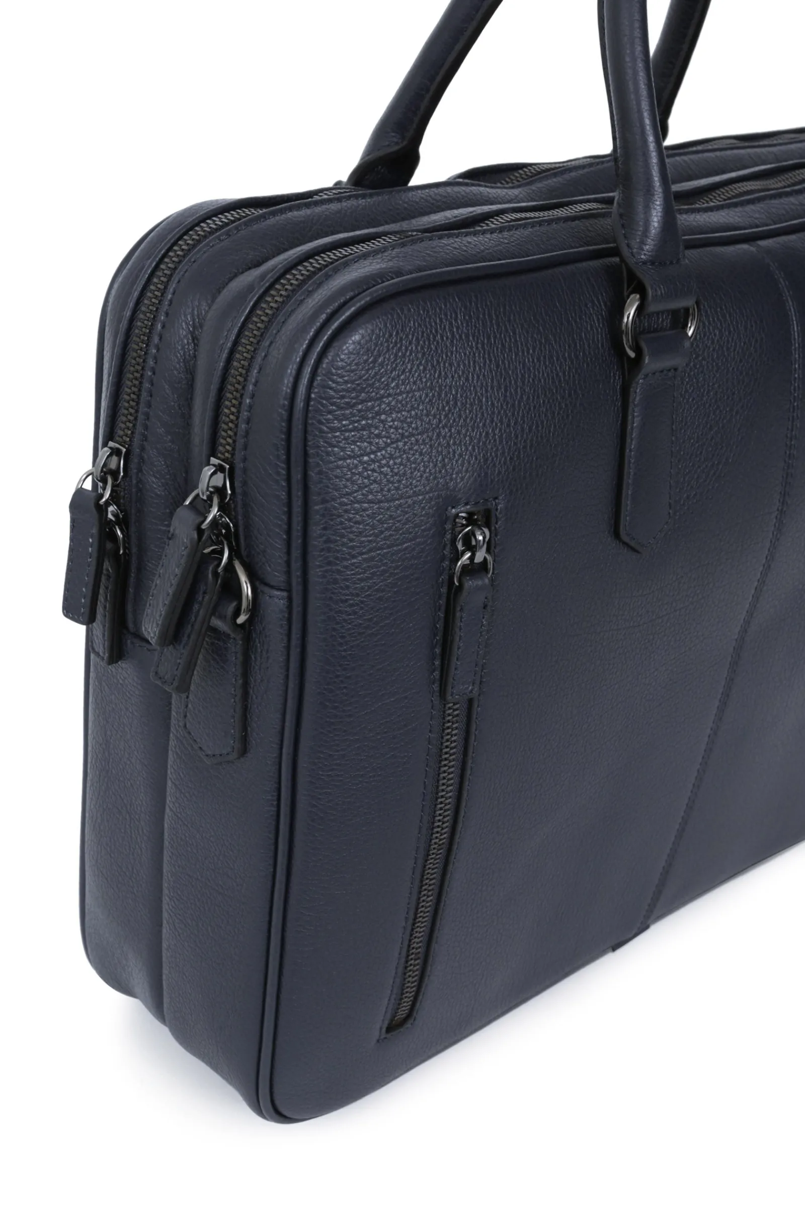 Hexagona Document Holder<Briefcase - 15" & A4 - Leather
