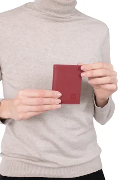 Women Hexagona Card Holder<Card holder - 1 flap - Leather