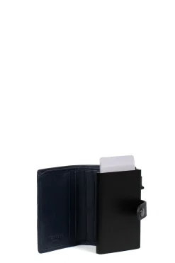 Women Hexagona Card Holder|Card Holder<Card holder case - 2 flaps - Stop RFID - Leather