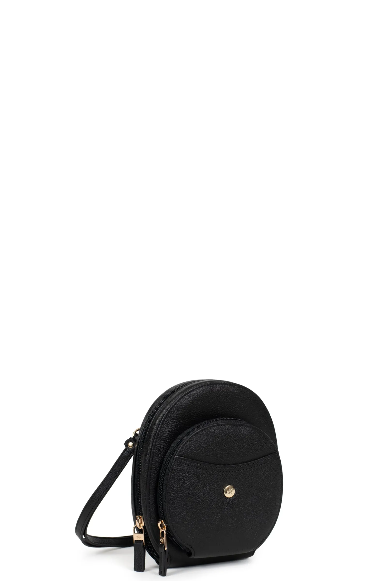 Women Hexagona Pouch & Belt Bag<Cellphone purse with card holder - RFID blocking - Leather