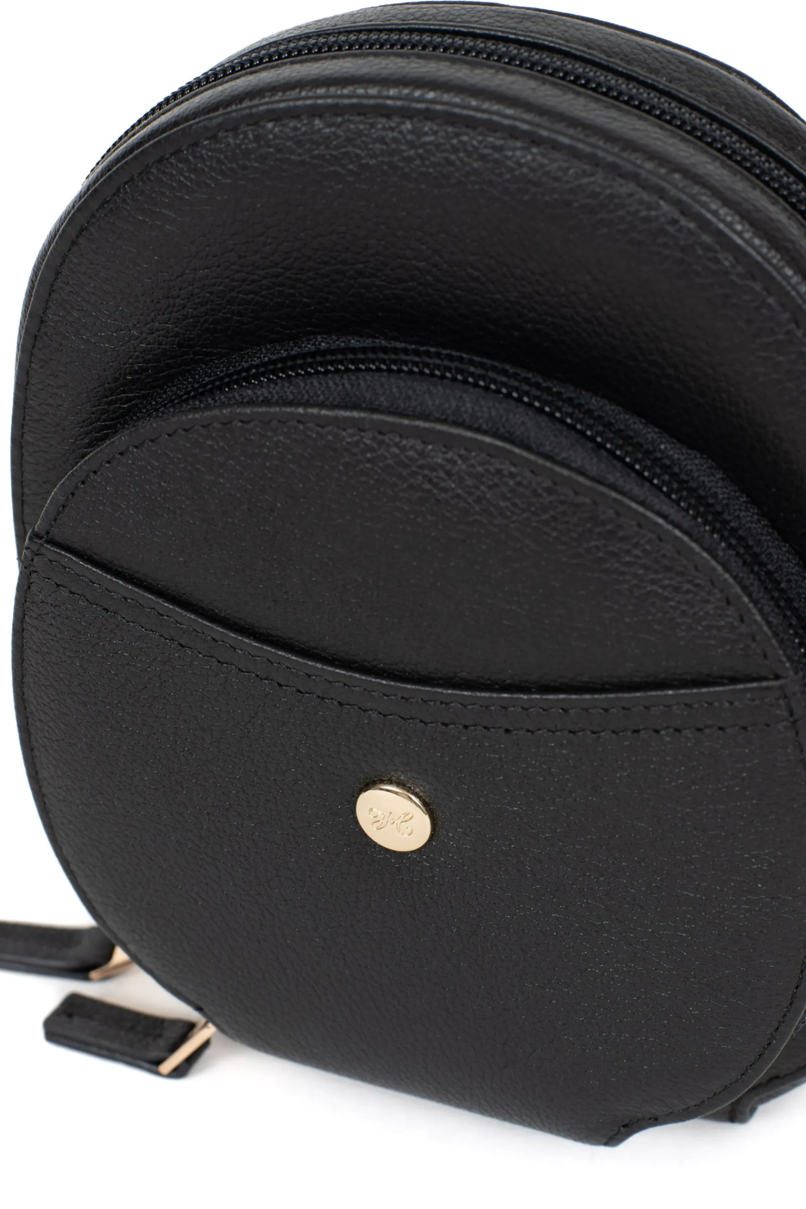 Women Hexagona Pouch & Belt Bag<Cellphone purse with card holder - RFID blocking - Leather