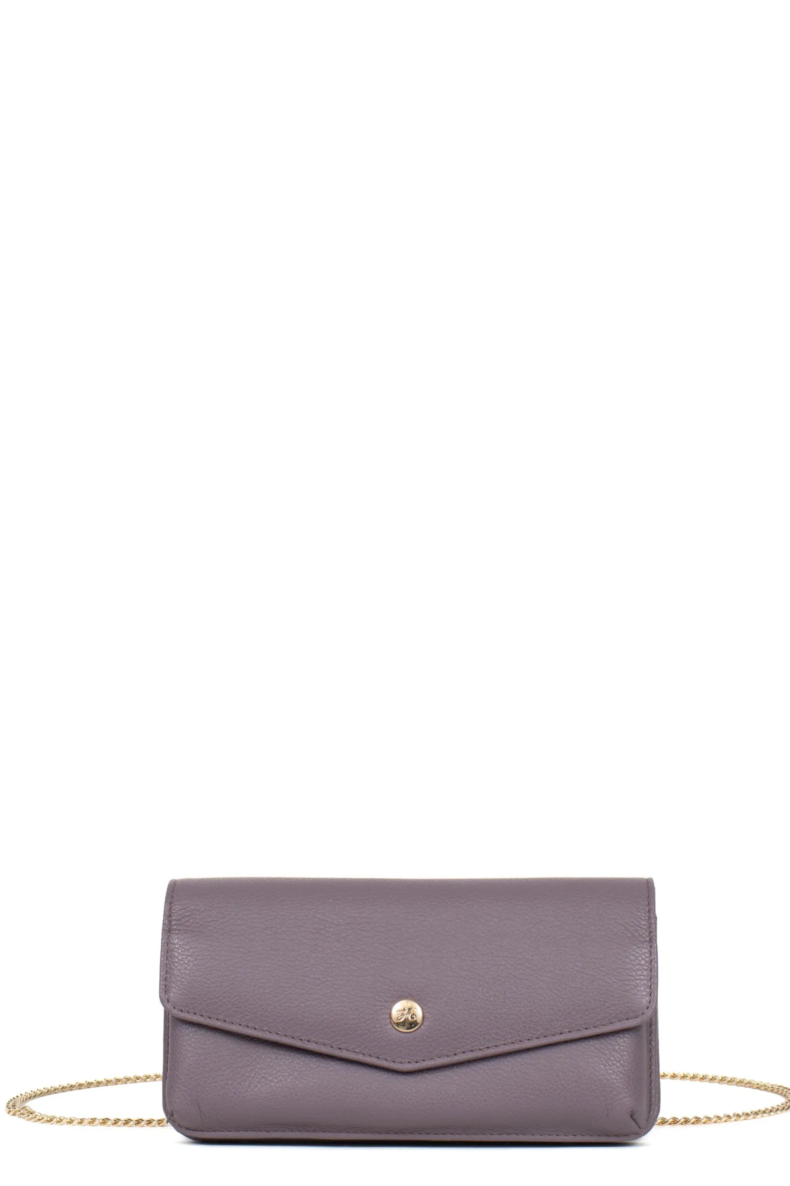 Women Hexagona Pouch & Belt Bag<Cellphone purse with wallet - 1 flap - RFID blocking - Leather