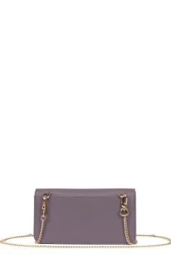 Women Hexagona Pouch & Belt Bag<Cellphone purse with wallet - 1 flap - RFID blocking - Leather