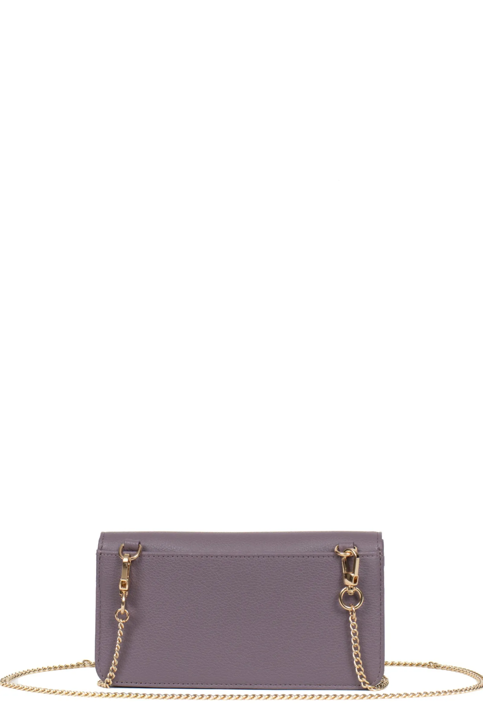 Women Hexagona Pouch & Belt Bag<Cellphone purse with wallet - 1 flap - RFID blocking - Leather