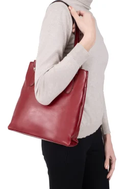 Women Hexagona Transformable Bag|Backpack<Convertible bag - Leather