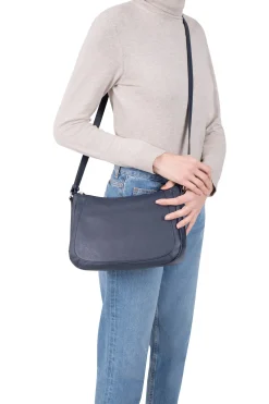 Women Hexagona Shoulder Bag<Crossbody bag - Leather