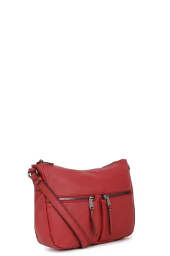 Women Hexagona Shoulder Bag<Crossbody bag - Leather