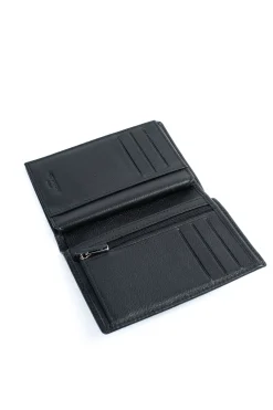 Women Hexagona Wallet<European wallet - 2 flaps - Leather