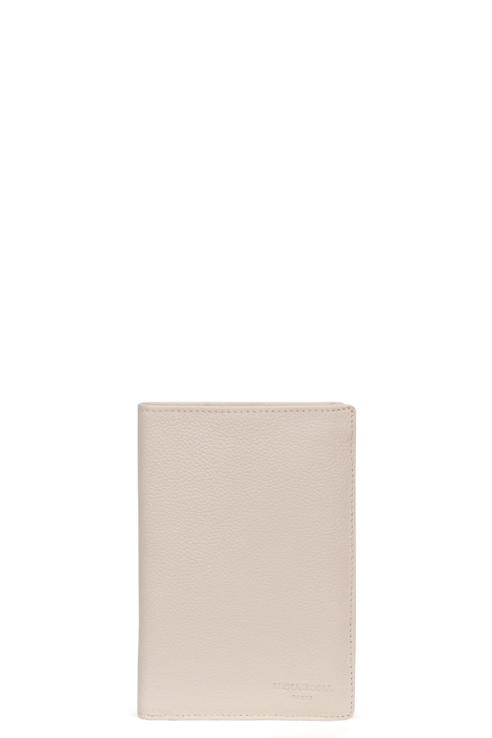 Women Hexagona Wallet<European wallet - 2 flaps - Leather