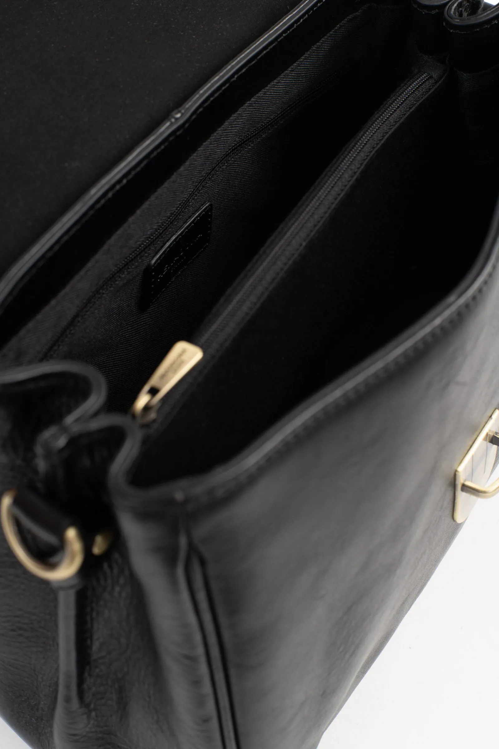 Women Hexagona Handbag<Handbag with 1 handle - Leather