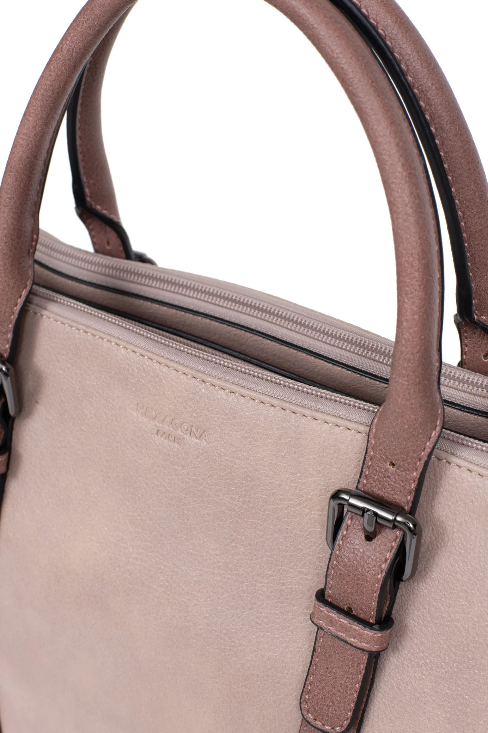Women Hexagona Handbag<Handbag with 2 handles - A4