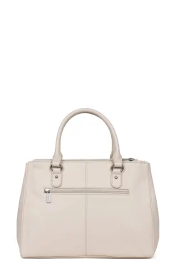 Women Hexagona Handbag<Handbag with 2 handles - A4 - Leather