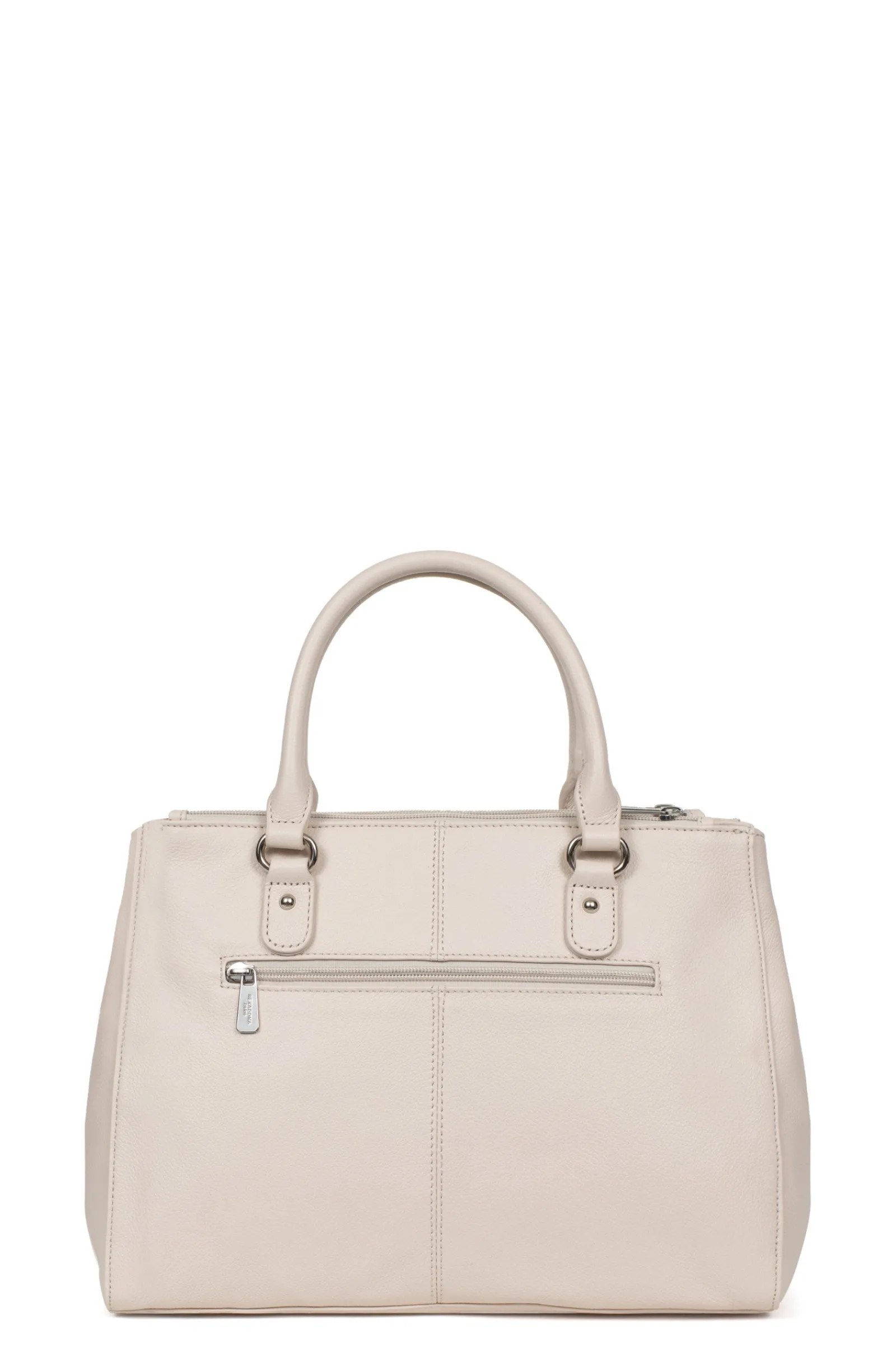 Women Hexagona Handbag<Handbag with 2 handles - A4 - Leather