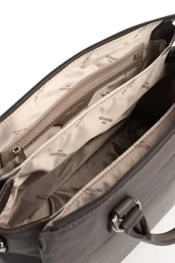 Women Hexagona Handbag<Handbag with 2 handles - Leather