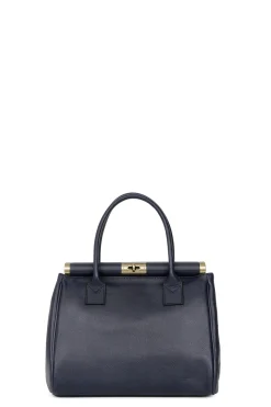 Women Hexagona Handbag<Handbag with 2 handles - Leather
