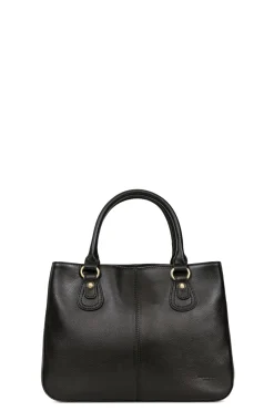 Women Hexagona Handbag<Handbag with 2 handles - Leather