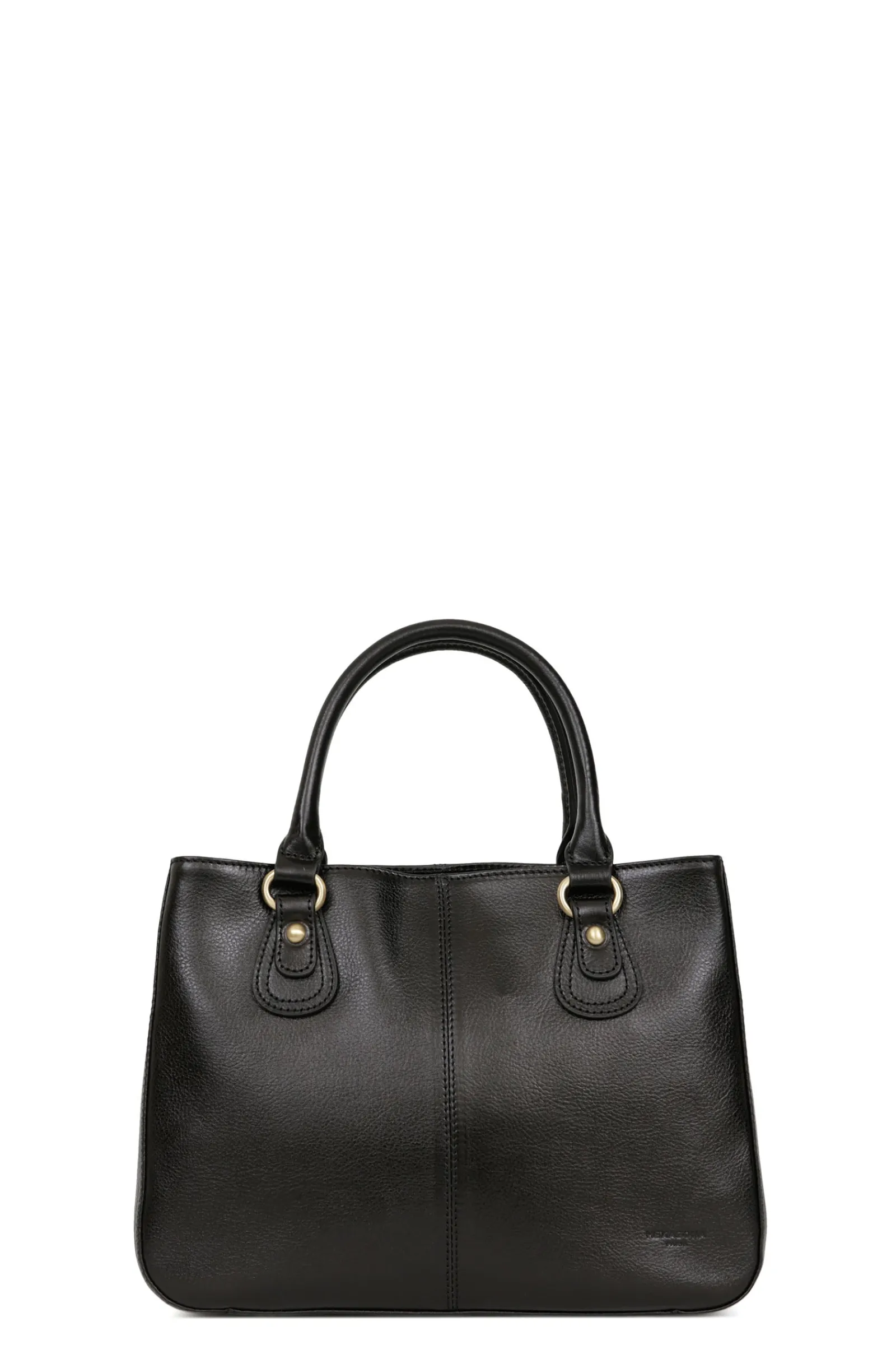 Women Hexagona Handbag<Handbag with 2 handles - Leather