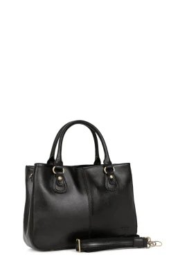 Women Hexagona Handbag<Handbag with 2 handles - Leather