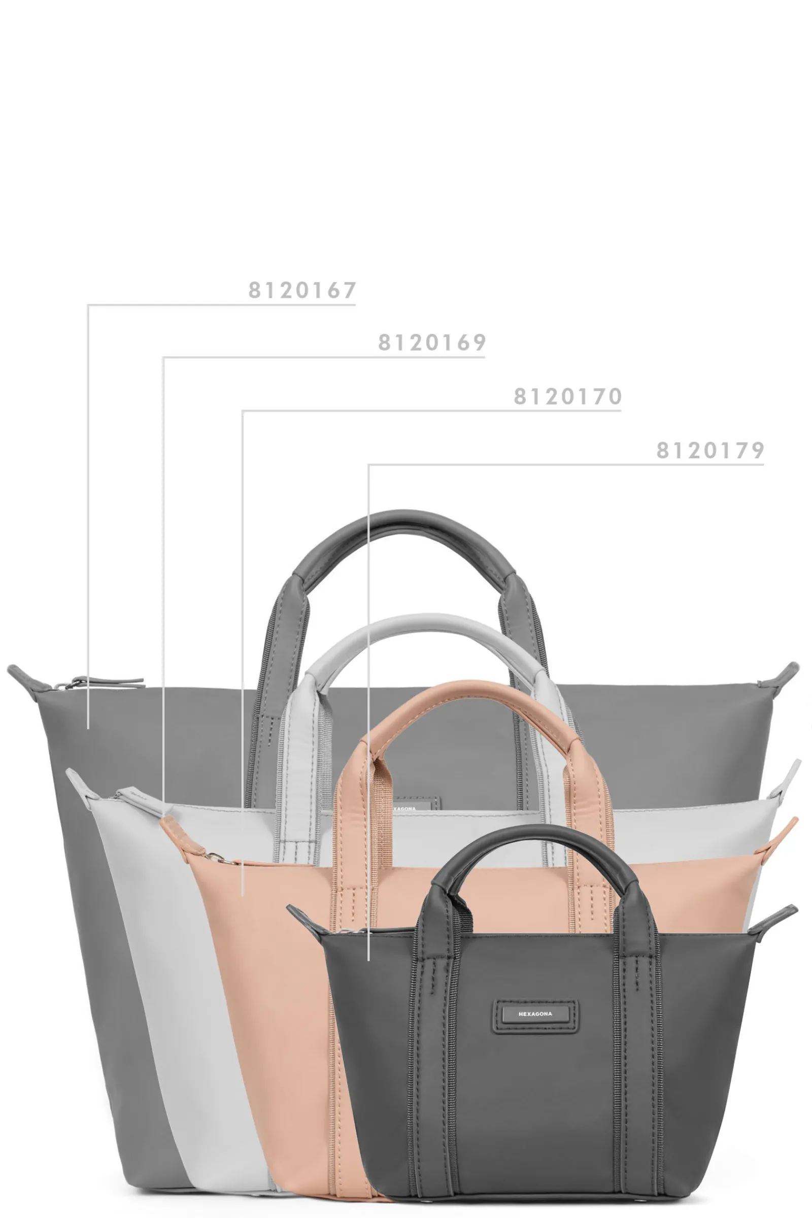 Women Hexagona Tote Bag<Hand-carried tote bag