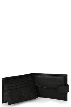 Women Hexagona Wallet<Italian wallet - 2 flaps - Leather