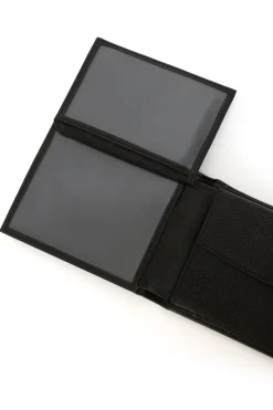 Women Hexagona Wallet<Italian wallet - 2 flaps - Leather
