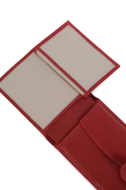 Women Hexagona Wallet<Italian wallet - 2 flaps - Leather