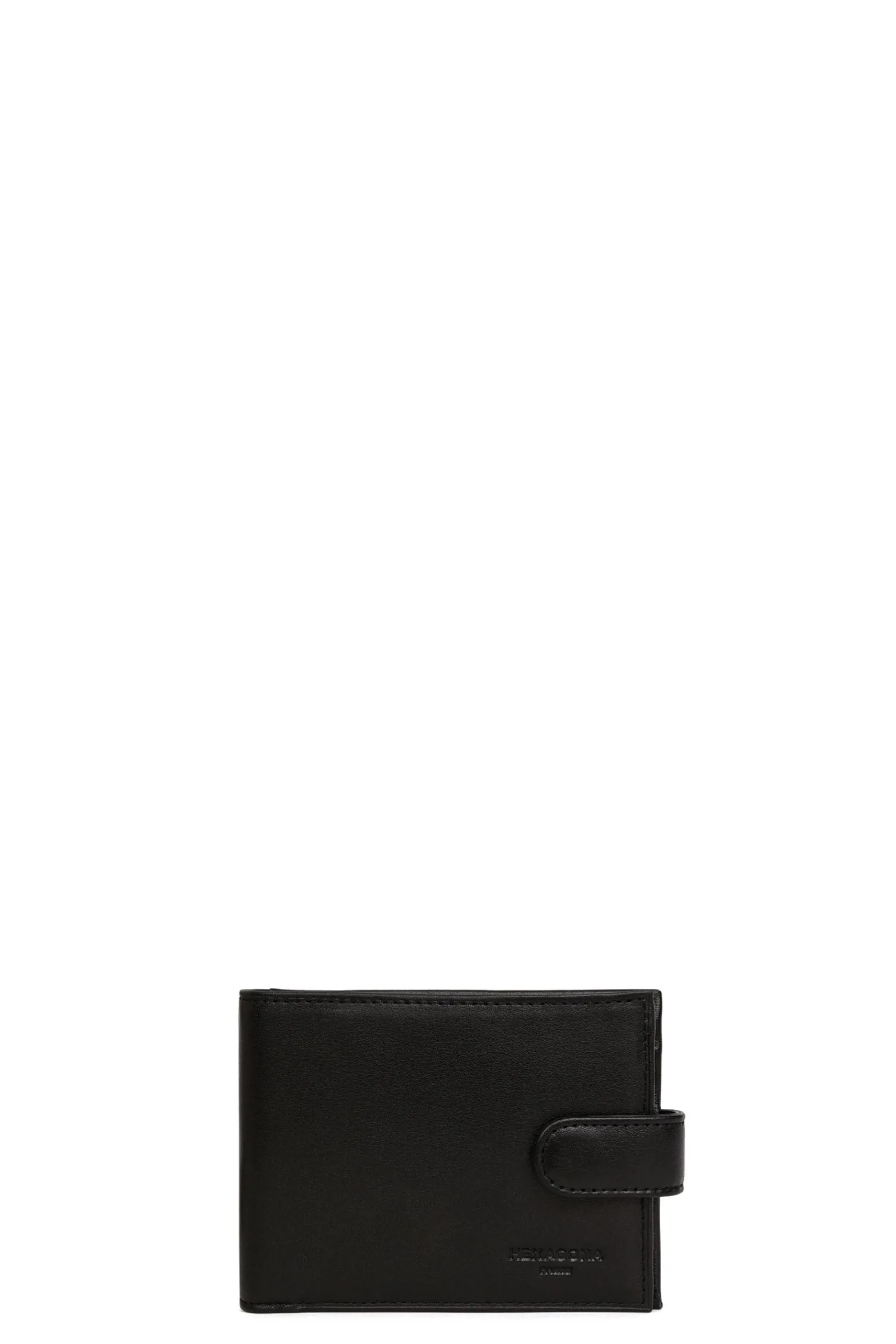Women Hexagona Wallet<Italian wallet - 2 flaps - Leather