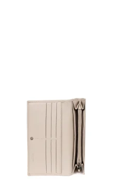 Women Hexagona Wallet<Long wallet - 1 flap - Leather
