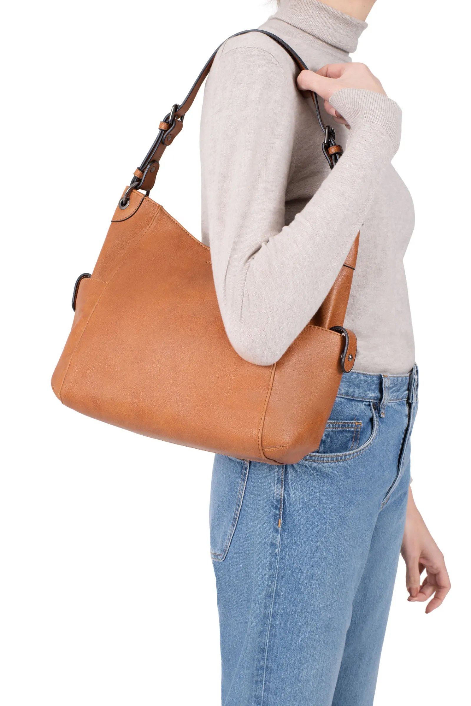Women Hexagona Shoulder Bag<Messenger bag