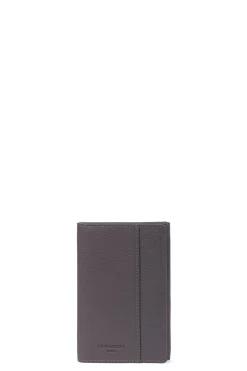 Hexagona Paper Holder & Money Clip<Paper holder - 3 flaps - RFID stop - Leather