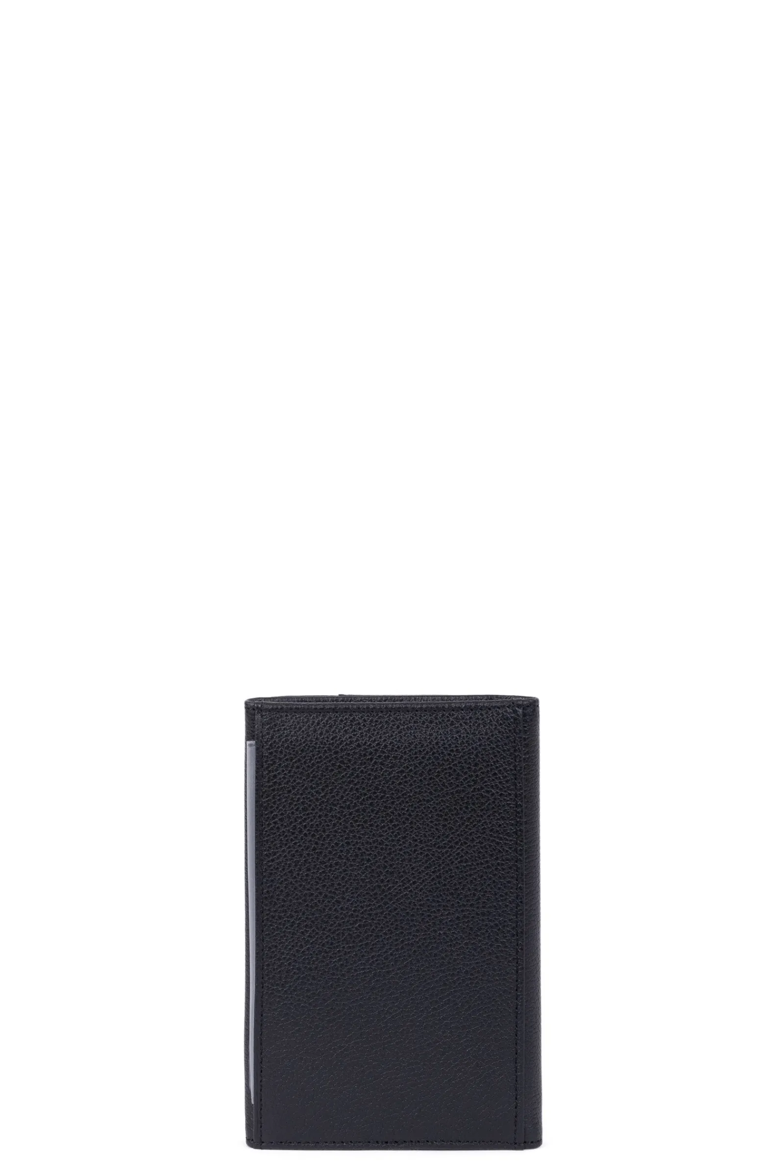 Hexagona Paper Holder & Money Clip<Paper holder - 3 flaps - RFID stop - Leather