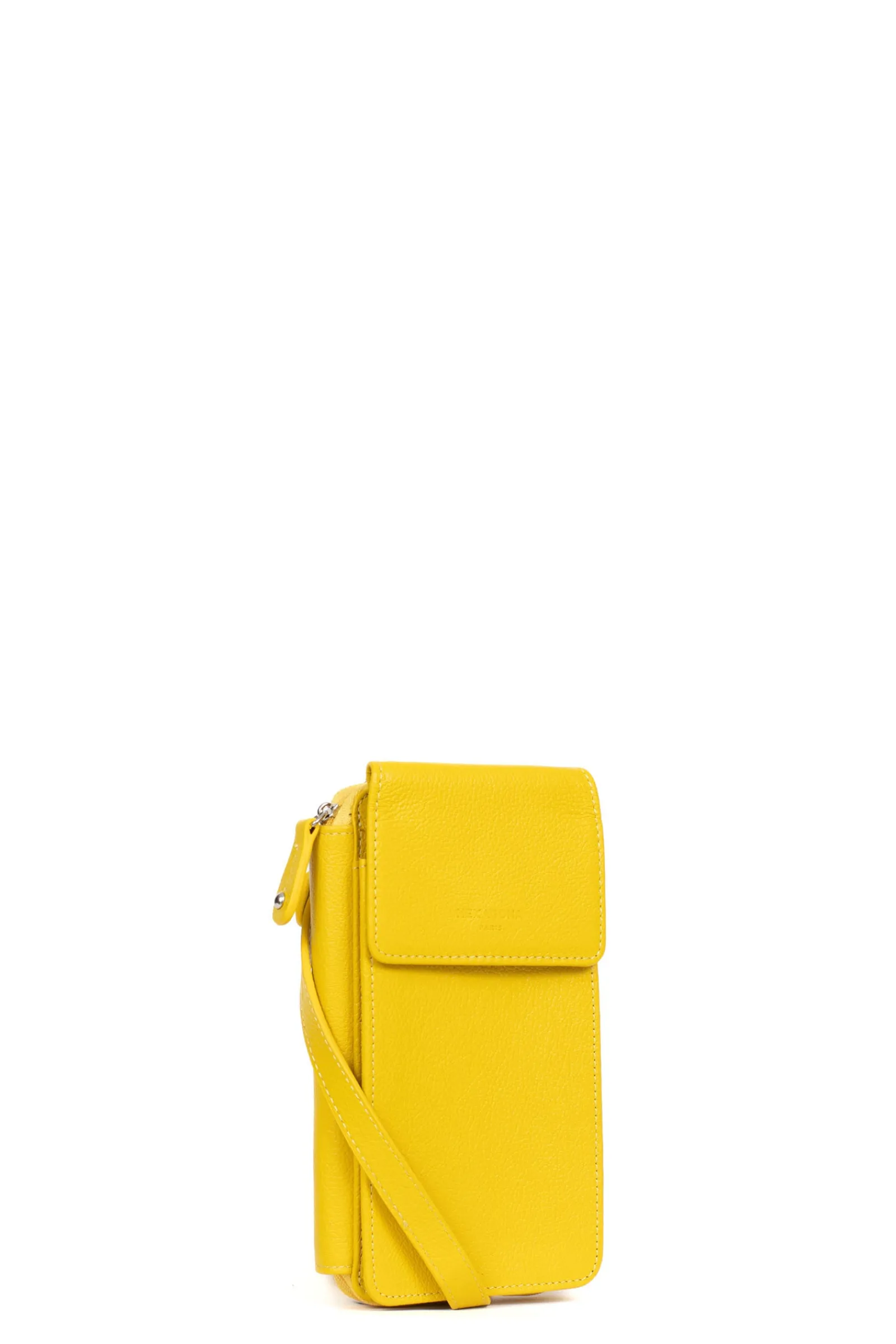 Women Hexagona Wallet|Pouch & Belt Bag<Phone pouch with wallet - Leather
