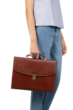 Women Hexagona Shoulder Bag|Handbag<Schoolbag - A4 - Leather