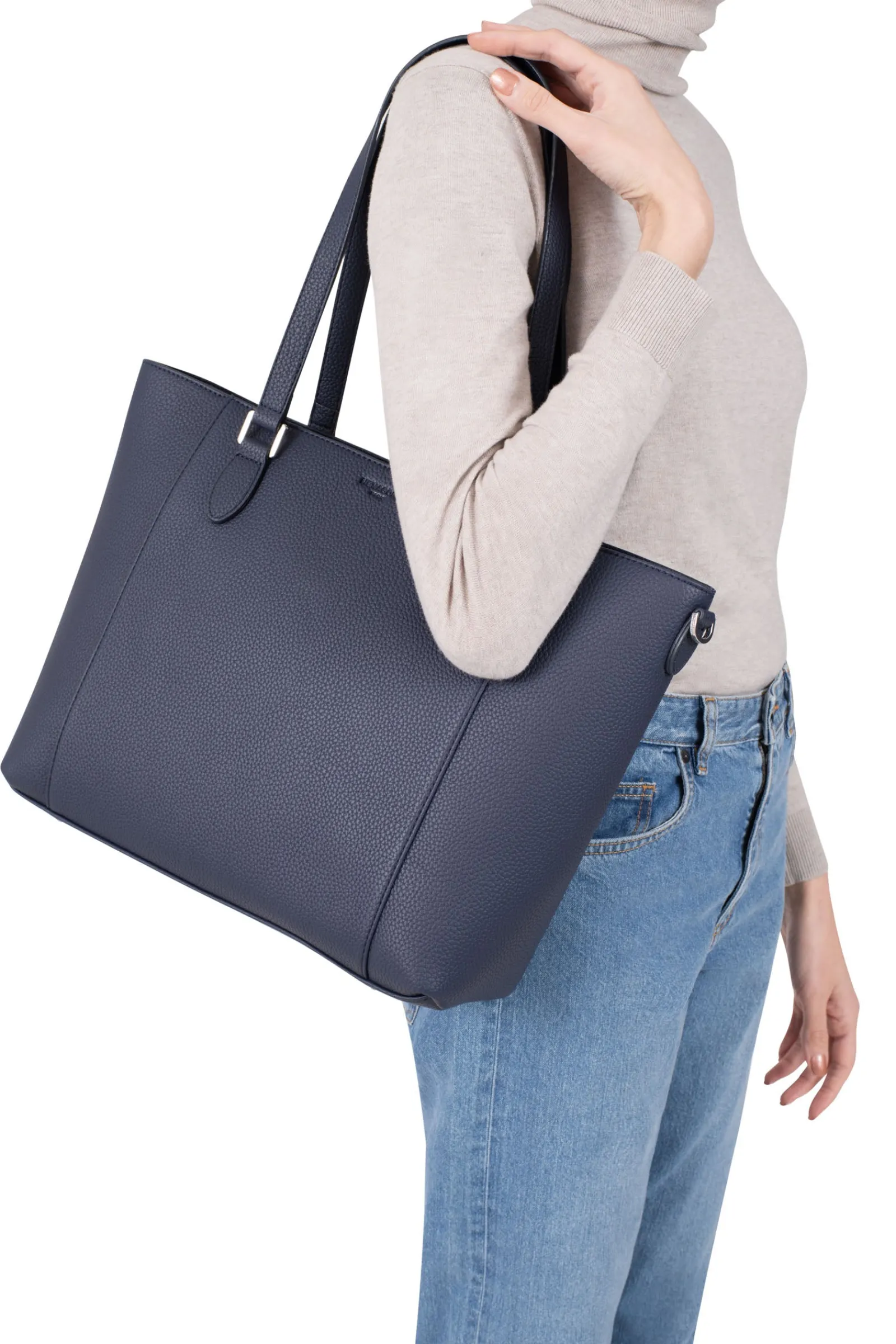 Women Hexagona Tote Bag|Shoulder Bag<Shoulder tote bag - A4