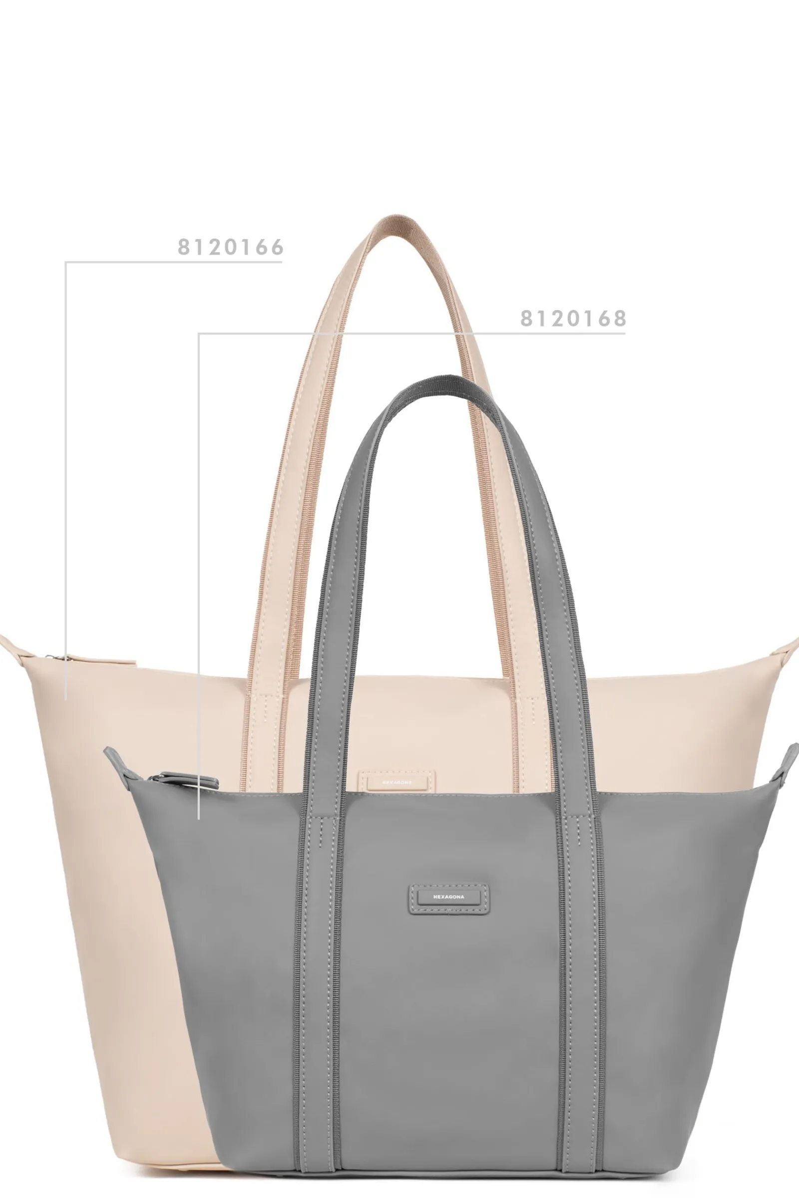 Women Hexagona Tote Bag<Shoulder-carried tote bag - A4