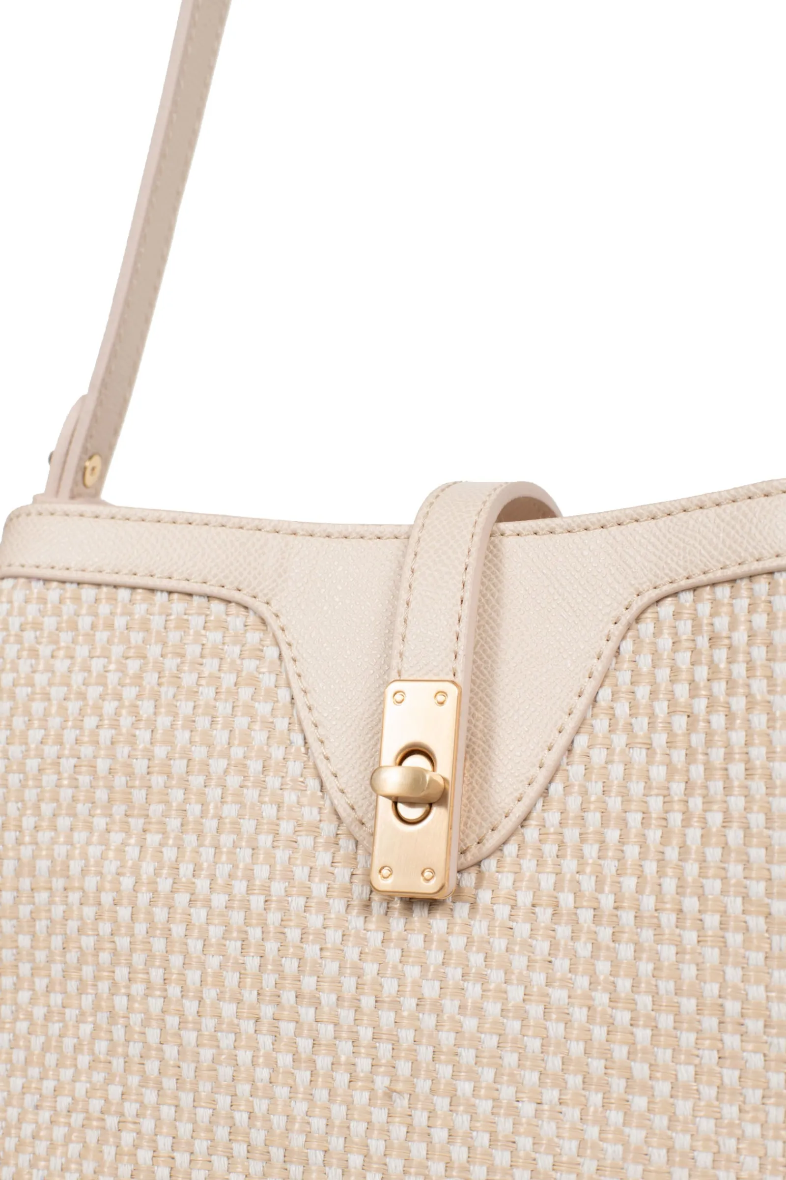 Women Hexagona Shoulder Bag<1-strapped shoulder bag