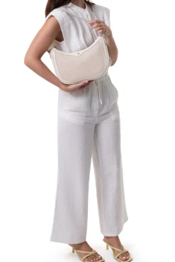 Women Hexagona Shoulder Bag<1-strapped shoulder bag