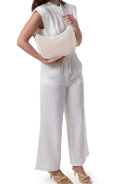 Women Hexagona Shoulder Bag<1-strapped shoulder bag