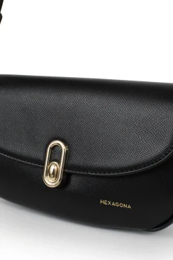 Women Hexagona Shoulder Bag<1-strapped shoulder bag