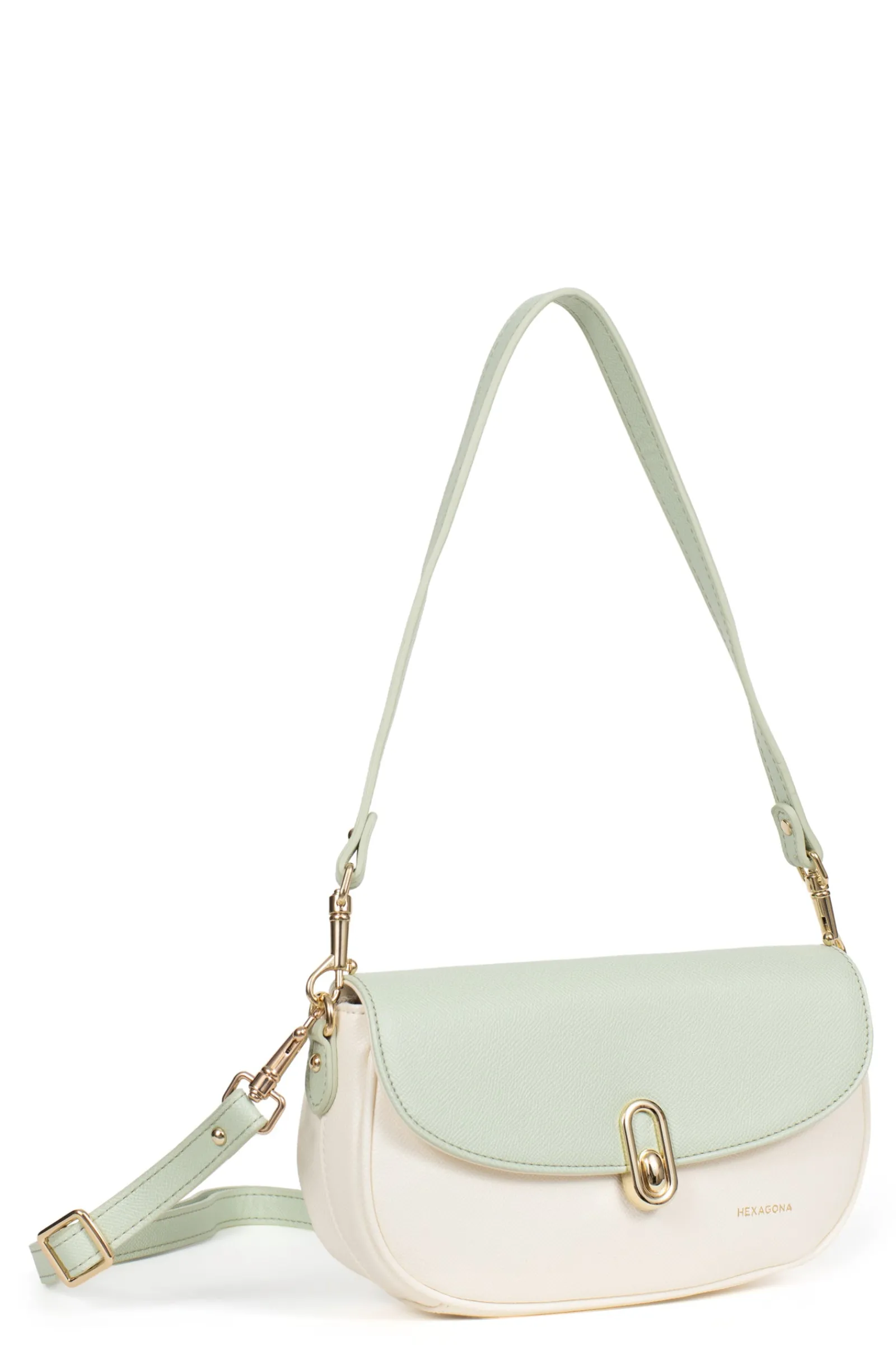 Women Hexagona Shoulder Bag<1-strapped shoulder bag