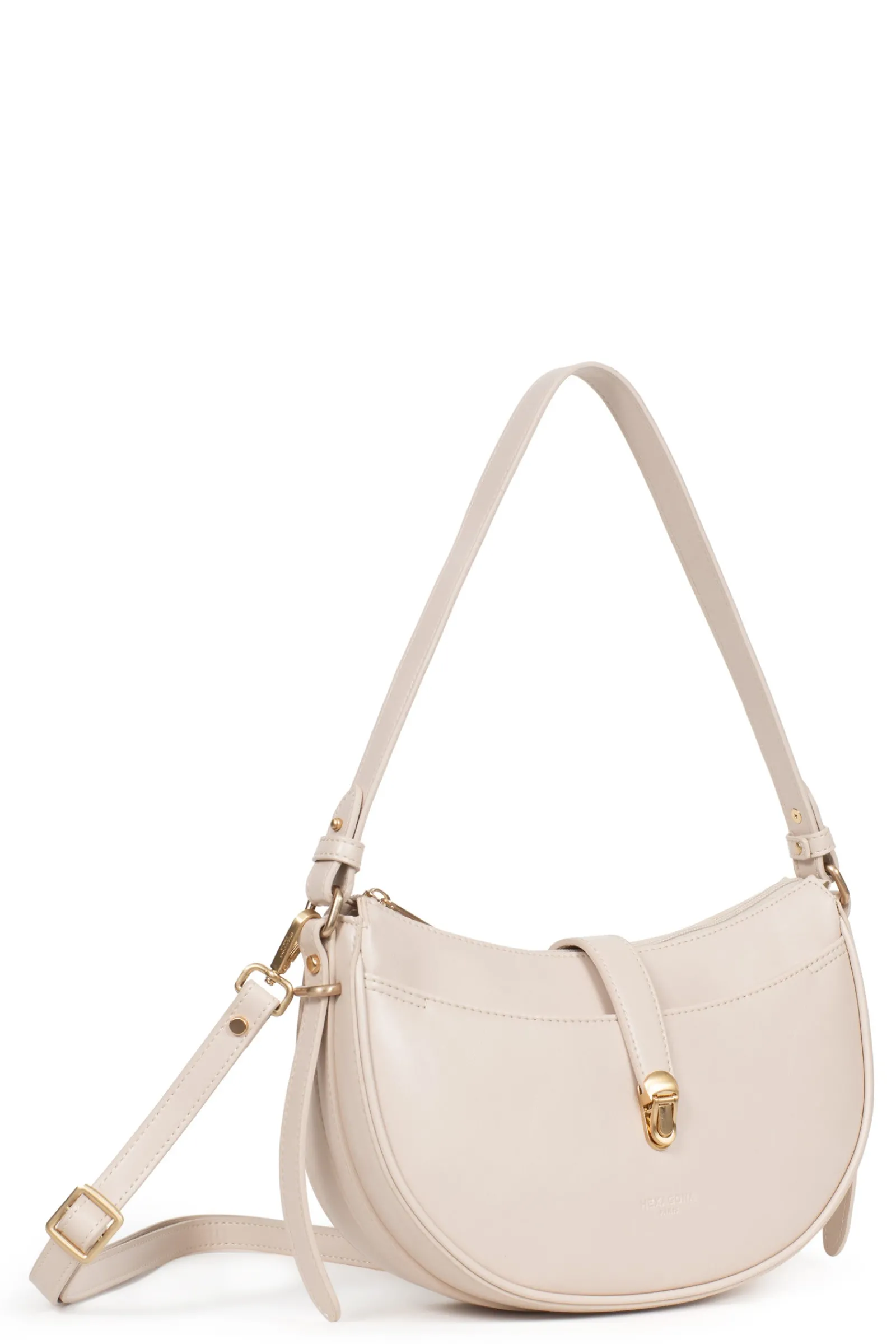 Women Hexagona Shoulder Bag<1-strapped shoulder bag