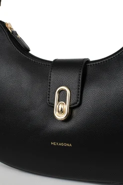 Women Hexagona Shoulder Bag<1-strapped shoulder bag